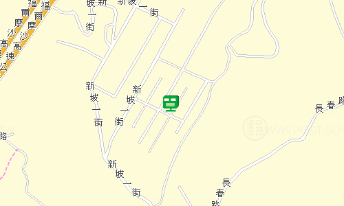 新店郵務股地圖