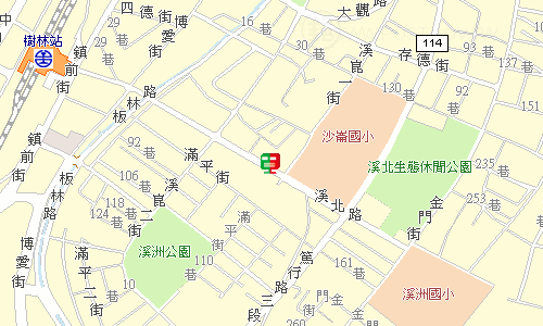 板橋郵局快捷股地圖