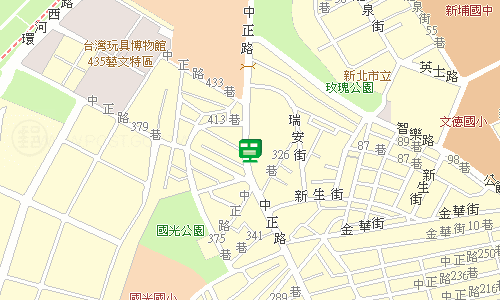 板橋郵局快捷股地圖