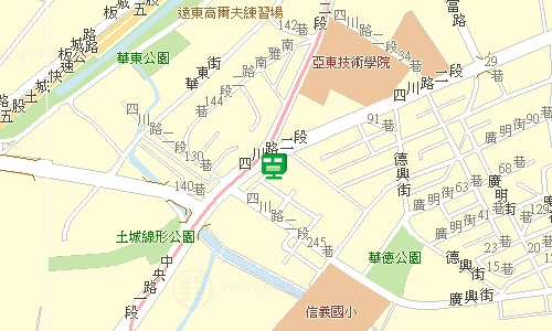 板橋郵局快捷股地圖