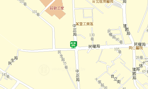 新店郵務股地圖