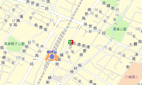 樹林郵局郵務股地圖