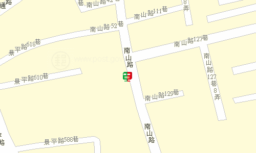 中和郵局郵務股地圖