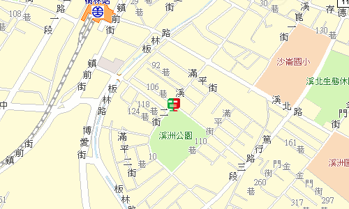 板橋郵局快捷股地圖