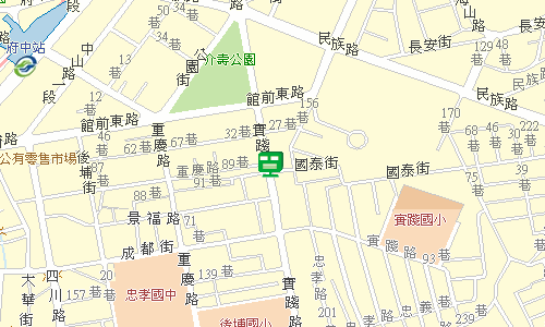 板橋郵局快捷股地圖