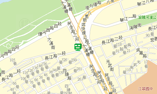 板橋郵局快捷股地圖