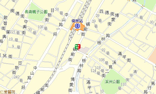 樹林郵局郵務股地圖