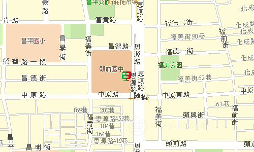 新莊郵局(三重36支)地圖