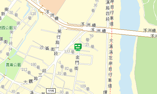 板橋郵局快捷股地圖