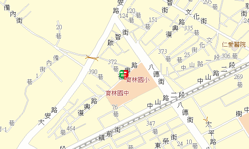 樹林郵局郵務股地圖