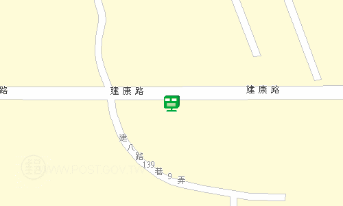 中和郵局郵務股地圖