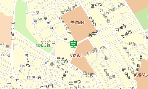 板橋郵局快捷股地圖