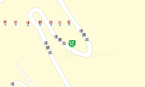 新店郵務股地圖