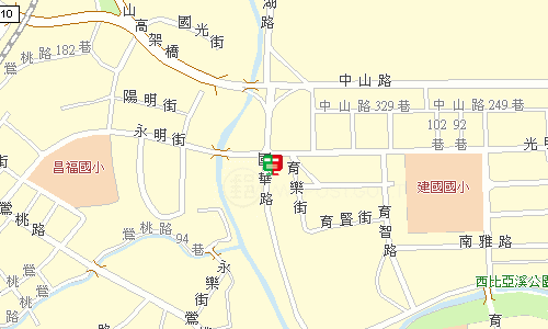 鶯歌郵局地圖