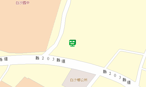 澎湖白沙郵局地圖