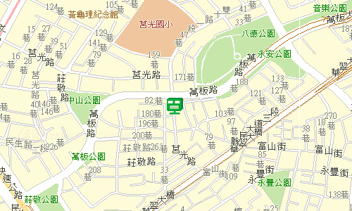 板橋郵局快捷股地圖