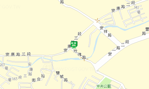 新店郵務股地圖