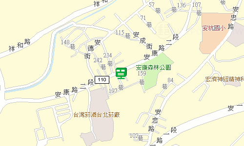 新店郵務股地圖