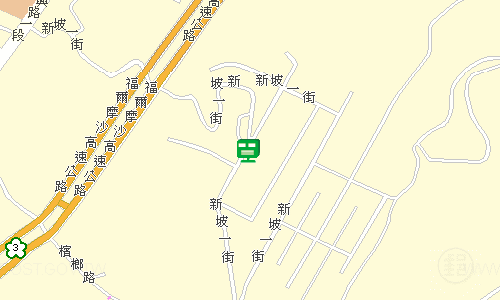 新店郵務股地圖