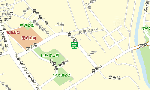 新店郵務股地圖