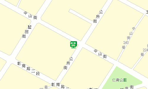 南投郵局郵務股地圖