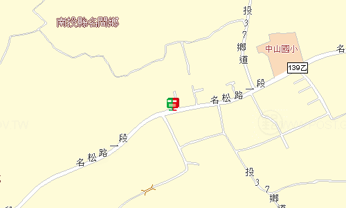 名間郵局地圖