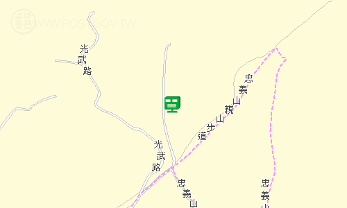 淡水郵局(三重27支)地圖