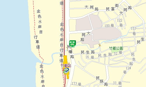 淡水郵局(三重27支)地圖