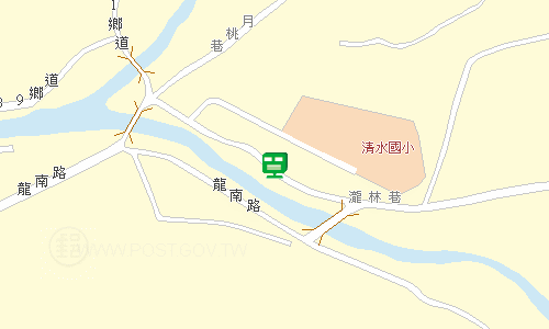 南投郵局郵務股地圖