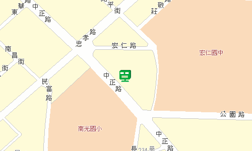 埔里郵局地圖