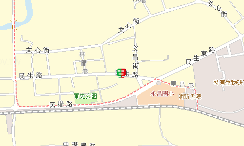 集集郵局地圖