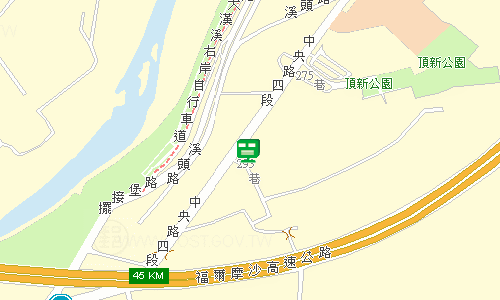 板橋郵局快捷股地圖