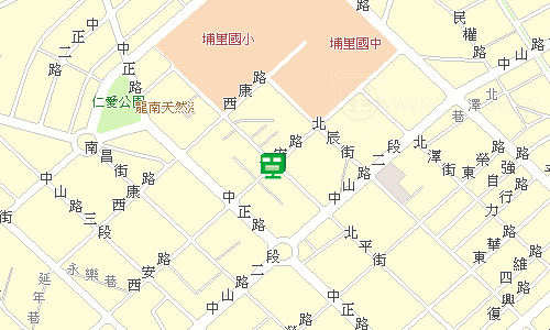 埔里郵局地圖