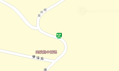 南投郵局郵務股地圖