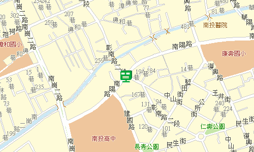 南投郵局郵務股地圖