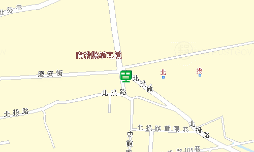 草屯郵局地圖
