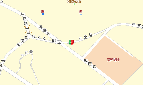 鹿谷郵局地圖