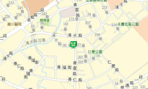 板橋郵局快捷股地圖