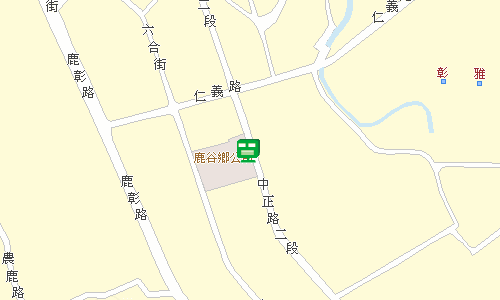 鹿谷郵局地圖