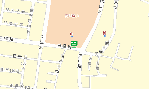 草屯郵局地圖