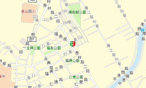 新莊郵局(三重36支)地圖