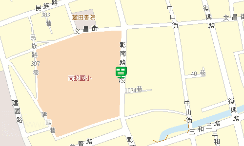 南投郵局郵務股地圖