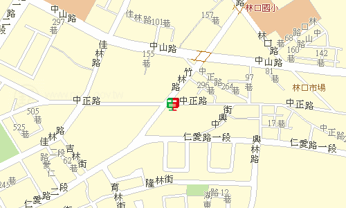 林口郵局(三重56支)地圖