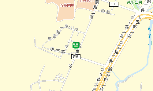 五股郵局(三重21支)地圖