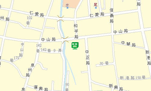 伸港郵局地圖