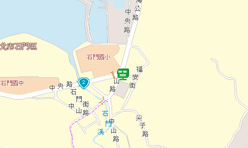 三芝郵局(三重33支)地圖
