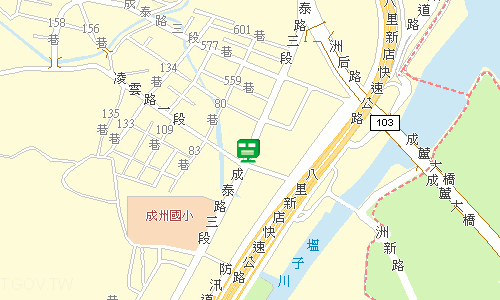 五股郵局(三重21支)地圖