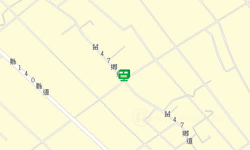 苑裡郵局地圖