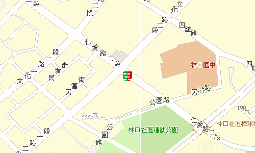 林口郵局(三重56支)地圖