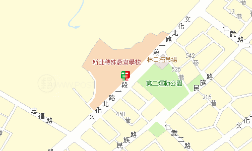 林口郵局(三重56支)地圖